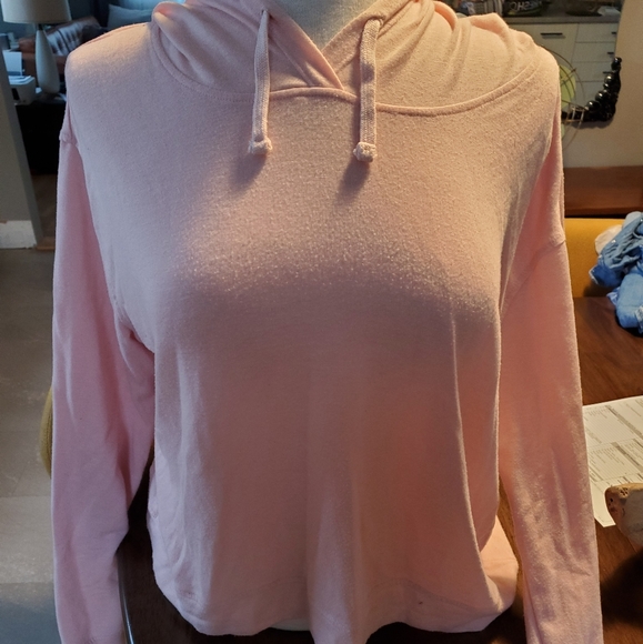 Pink cropped sweater - Picture 1 of 3